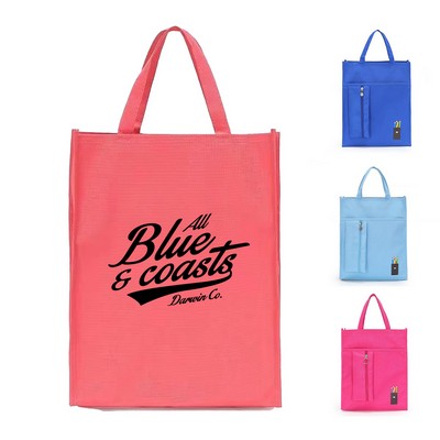 Organic Cotton Folding Canvas Tote Bag