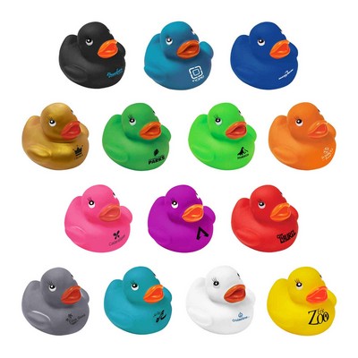 2" Colorful Rubber Ducks