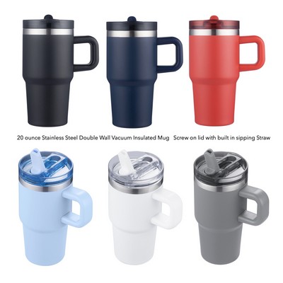 Falcon-S 20oz Vacuum Steel Travel Mug